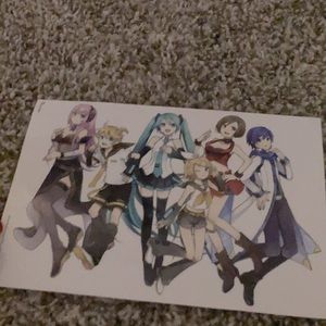 Miku stickers including crystal freebie